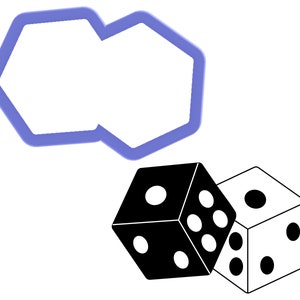 Dice Cookie Cutter