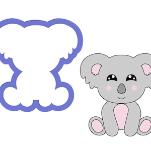 Koala Sitting Cookie Cutter
