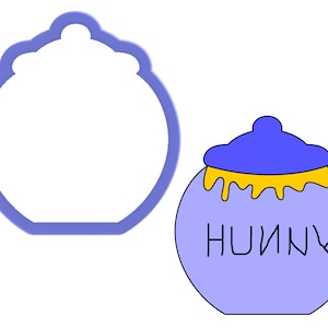 Honey Jar #2 - Cookie Jar - Cookie Cutter