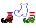 Witch Shoe - Elf Shoe Cookie Cutter