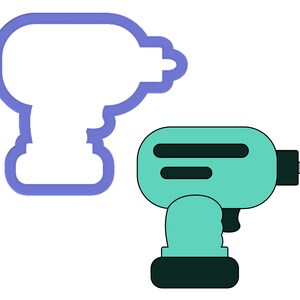 Power Drill Cookie Cutter