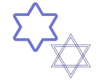 Star of David Cookie - Etsy