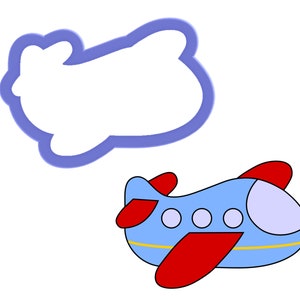 Plane #2 Cookie Cutter