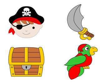 Pirate Cookie Cutter Set