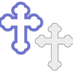 Cross #3 Cookie Cutter