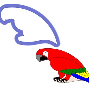 Parrot Cookie Cutter