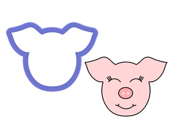 Pig Face Cookie Cutter