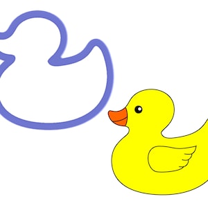 Rubber Ducky Cookie Cutter