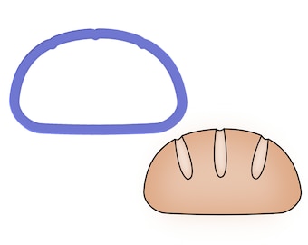 Loaf of Bread Cookie Cutter