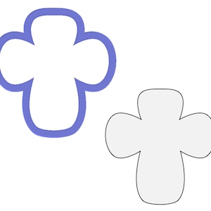 Cross #4 Cookie Cutter