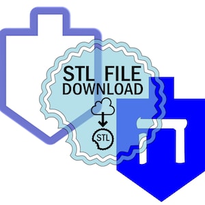 STL Digital Download Cookie Cutter - Dreidel