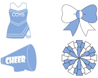 Cheer Cookie Cutter Set