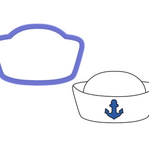 Sailor Hat Cookie Cutter