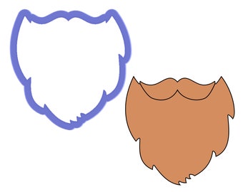 Beard Cookie Cutter