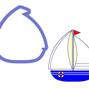 Sailboat Cookie Cutter