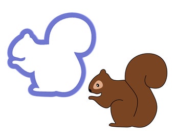 Squirrel Cookie Cutter