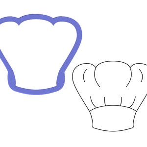 Chef Hat Cookie Cutter