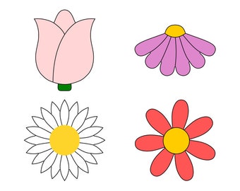 Flower Cookie Cutter Set
