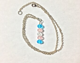 Trans Pride Necklace