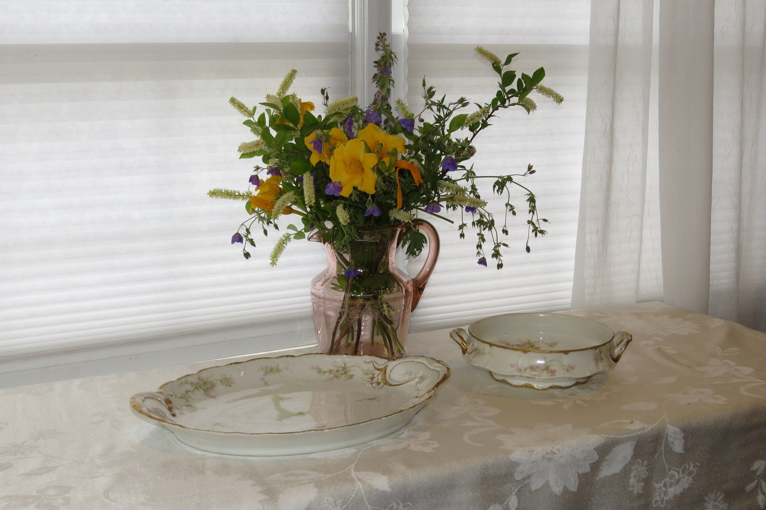 アンティーク セオドア ハビランド リモージュ フランス ダブル