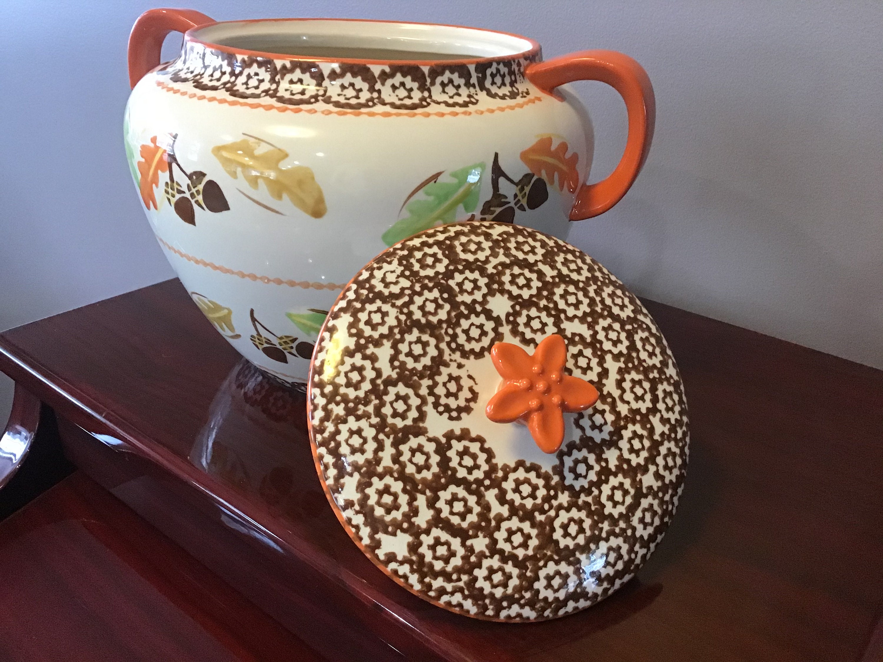 Harvest Temptations Fall Colors and Leaves by Tara Fall Covered Cookie