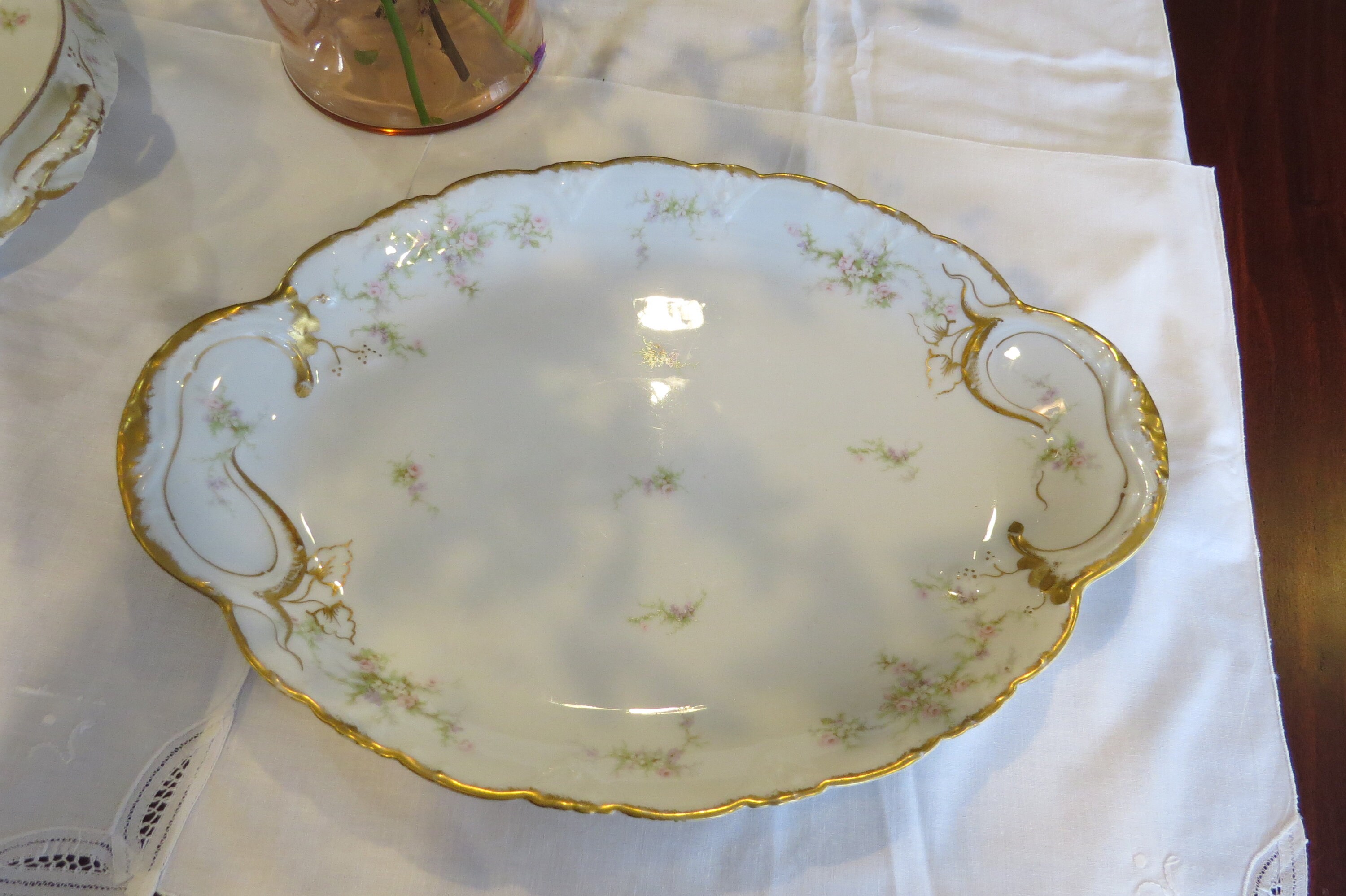 アンティーク セオドア ハビランド リモージュ フランス ダブル