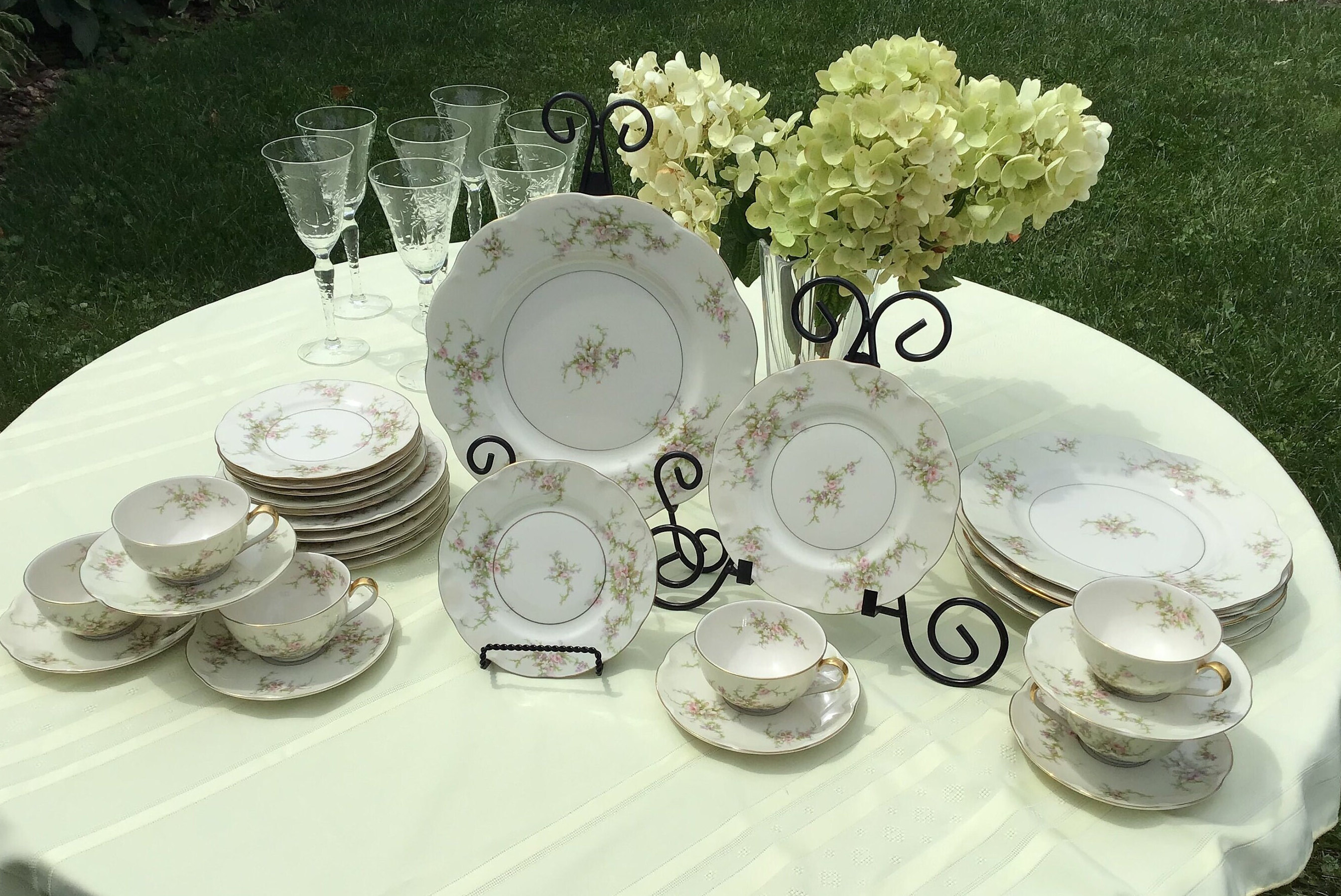 Theodore Haviland New York Rosalinde 30 Piece Set With 6 Place Settings Etsy