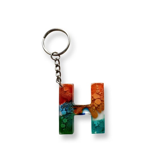 H letter best sale keychain