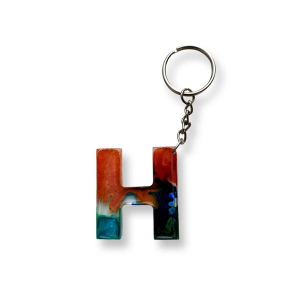 H name best sale keychain