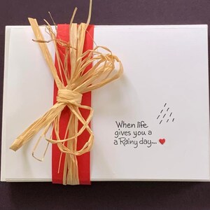 Tarjetas de notas Red Heart - juego de 4 - mensajes para un amigo - también disponibles para recogida local (Harrisburg, Carolina del Norte)