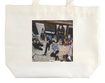 One Direction Girls Purse Tote Bag Handbag Black Purple 1D 