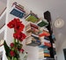 Galleksa Invisible Floating Metal Hidden Bookshelf Wall Mounted Storage for Home Room Creative Decoration Book Display 