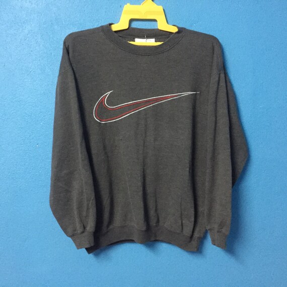 Vintage 90S Nike Swoosh Big Logo Sweatshirt Vintage 90S Nike Swoosh Big Logo Sweatshirt