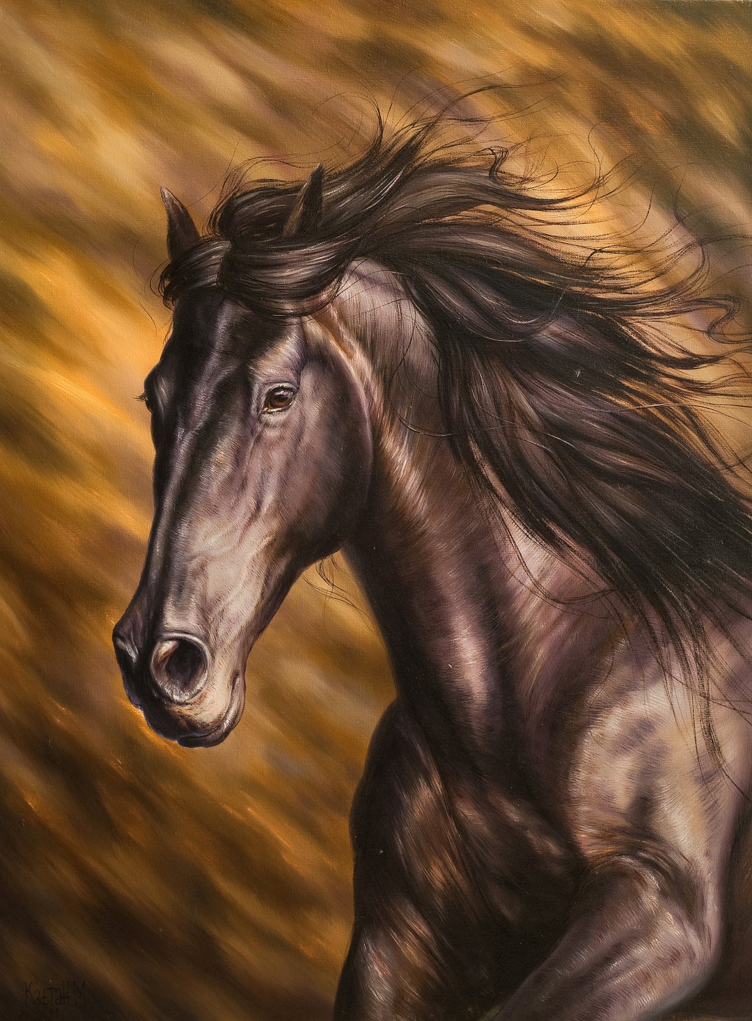 HORSE 油絵アート il_1080xN.2341769792_hycc.jpg