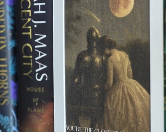 LIVRE MÉDIÉVAL Art classique sur le thème, impression d'art inspirée d'une romance fantastique, décoration de merchandising, accessoires d'étagère, art mural de bibliothèque à la maison