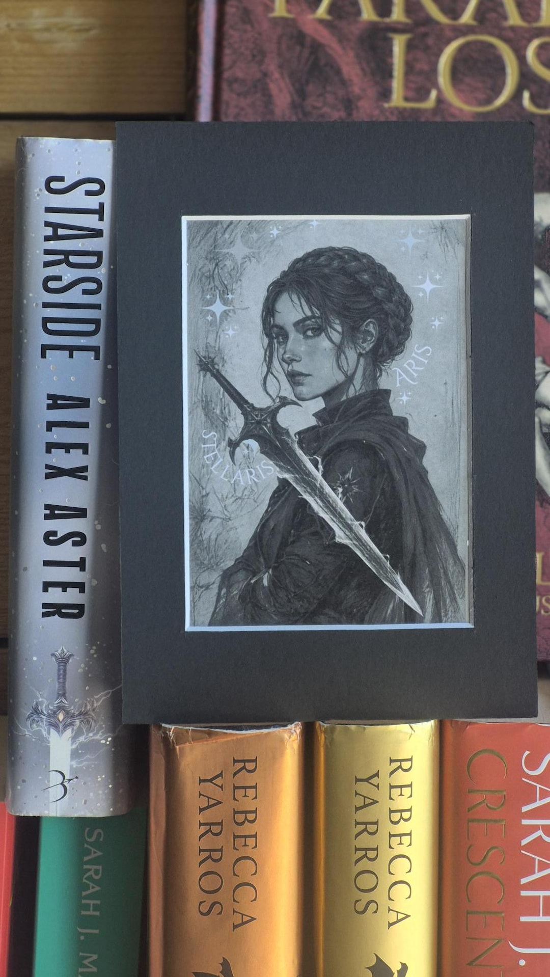 Starside Design ARIS STARSIDE Art Print | Fantasy Bookish Wall Art | Bookshelf Decor ...
