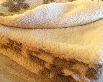 Gepersonaliseerde winterdeken voor baby's Geborduurde babydeken Warme babydeken Gepersonaliseerde babydeken Geboortecadeau