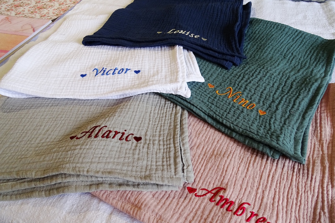 lange brodé personnalisé