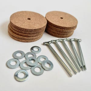 Cotter Pin Joints Teddy Bears in sizes 21mm, 25mm, 30mm, 35mm, 44mm & 64mm (3/4" - 2 1/2")  Packs of 5, 25 or 50 T-pin Traditional mohair