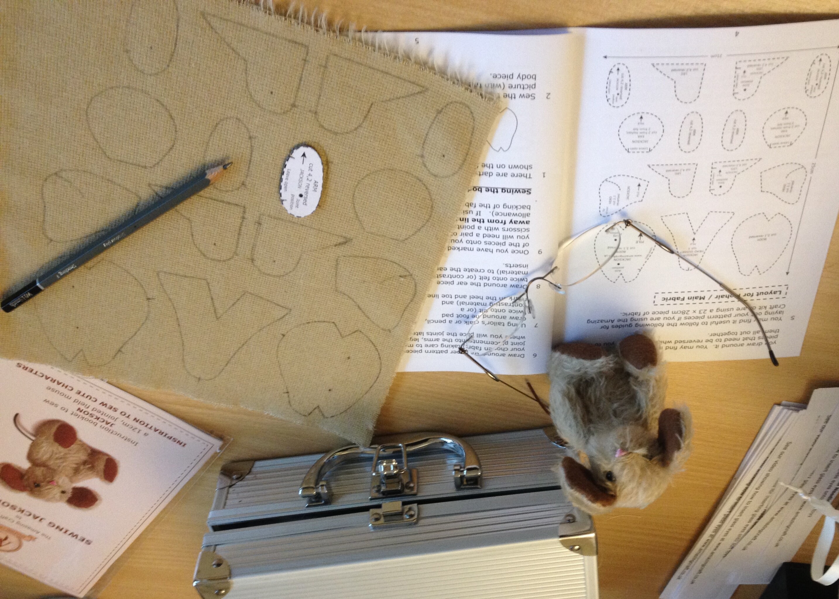 Sewing Jackson Mouse Kit. Complete Sewing Kit for a Etsy