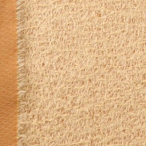 Mohair Teddy Bear Fabric Helmbold Pale Gold on Bronze 12mm Sparse traditional bear making & vintage repairs German 1/4m 1/8m and 1/6m sizes