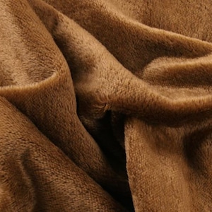 Mohair Fabric 9mm German Teddy Bear Helmbold Brown Caramel Dense traditional making & vintage bear repairs 1/4m 1/8m 1/6m sizes Top Quality