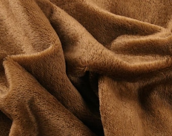 Mohair Stoff 9 mm Deutscher Teddybär Helmbold Braun Karamell Dichter traditionelle Herstellung & Vintage Bär Reparaturen 1/4 m 1/8 m 1/6 m Größen Top Qualität