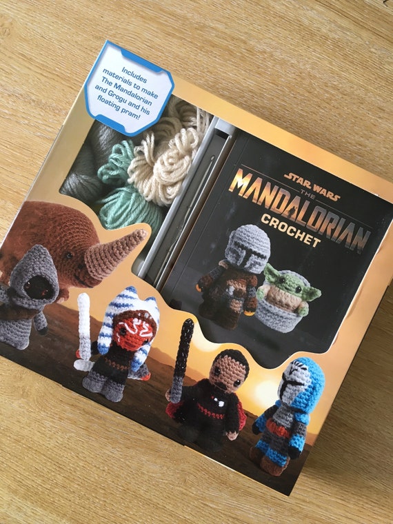 Star Wars the Mandalorian Crochet Kit and Pattern Book to Etsy