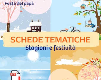 Nursery rhymes about the seasons and holidays with coloring pages for children.