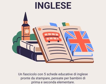 English Worksheet for First Graders