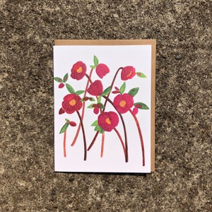 Hellebores Greeting Card