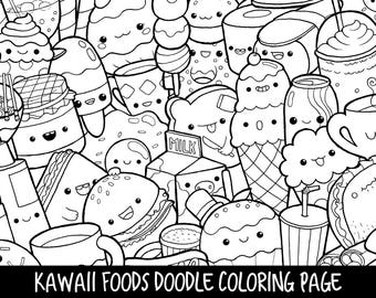 9400 Collections Cute Food Coloring Pages With Faces  Latest HD