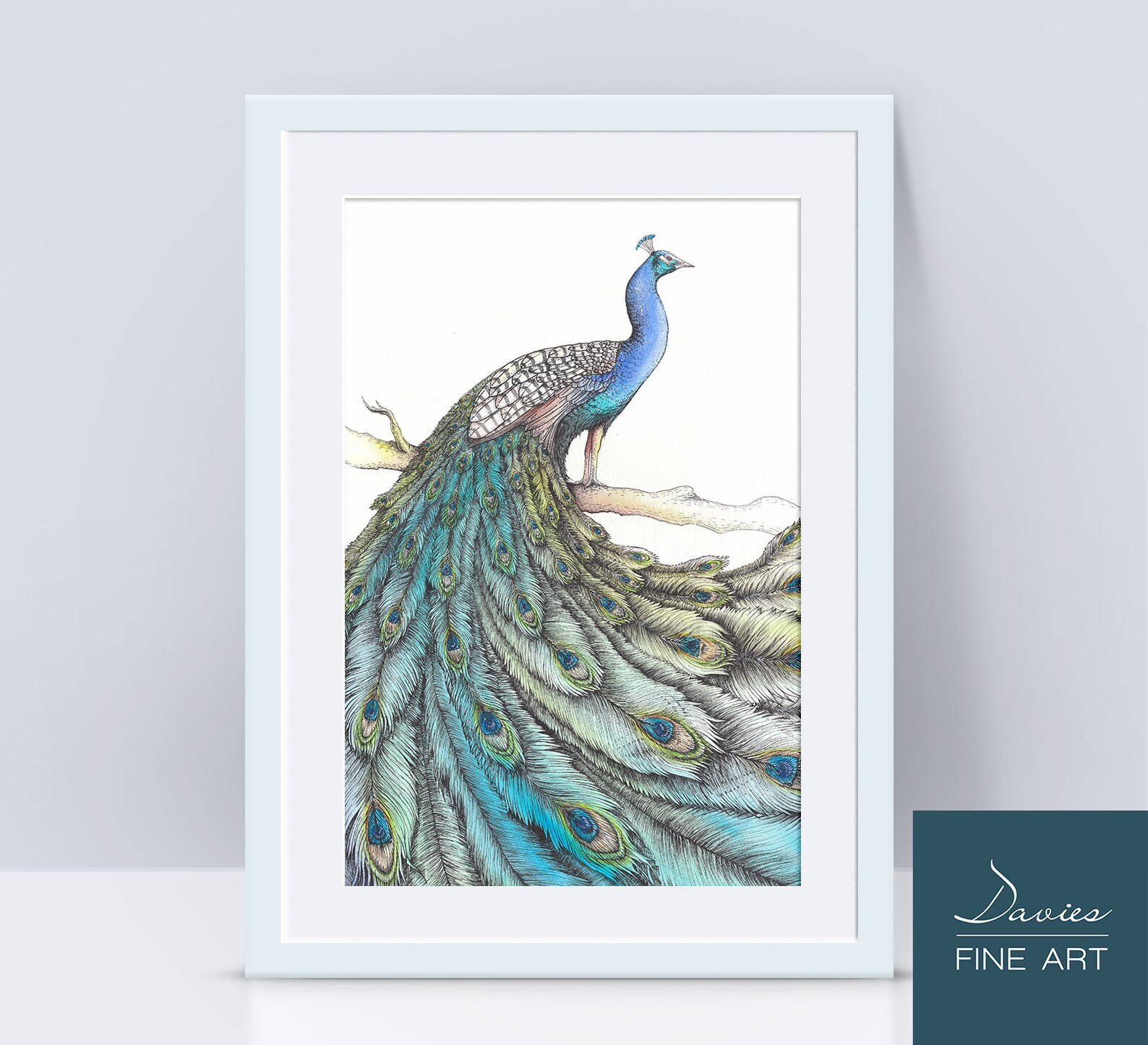 Картина павлин гончарова