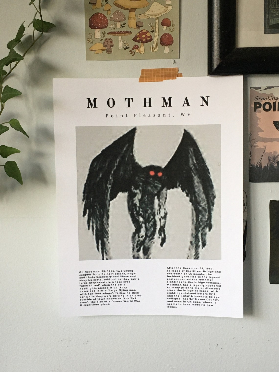 Minimalistic Cryptid Prints instant Download - Etsy